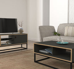 Graphite-table-basse-acier-noir-bois-antracite-salon