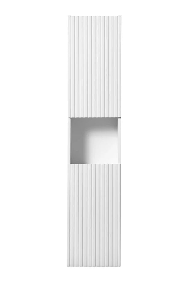 Colonne de salle de bain suspendue 140 cm Nova blanc