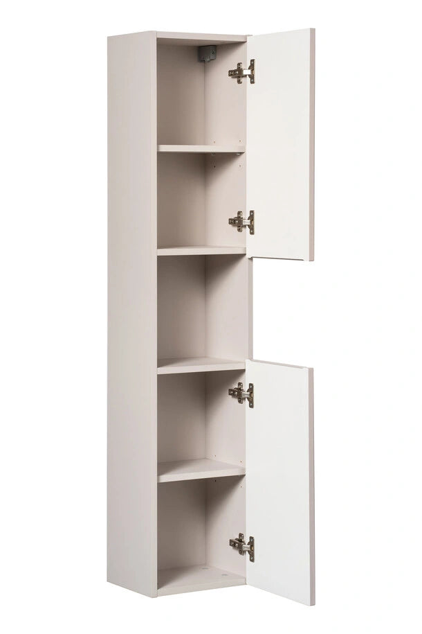Colonne de salle de bain suspendue 140 cm Nova cachemire