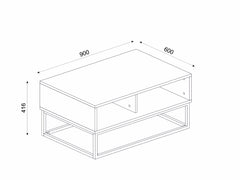 Dimensions-table-basse-Graphite-bois-acier-90x60