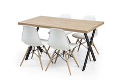 Table 'CASA' leBoMeuble, élégante pour salle à manger contemporaine